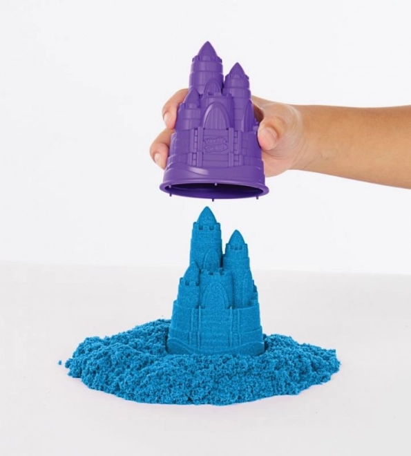 Kinetic Sand set cutie cu nisip lichid albastru