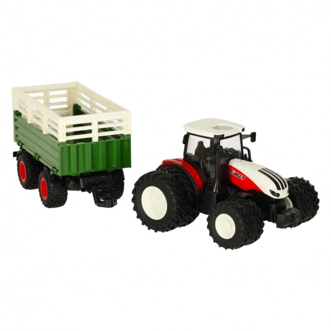 Tractor RC cu remorcă
