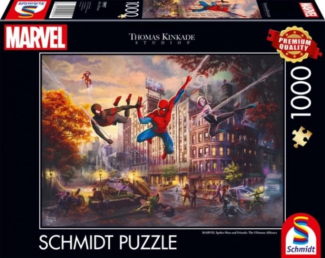 Puzzle Schmidt Marvel: Alianța Ultimate a lui Spider-Man 1000 piese