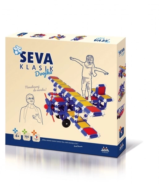 Set de construcție Seva Klasik - Dvojka