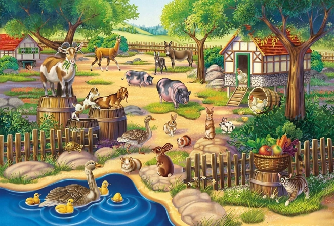 Puzzle Schimdt animalele mele preferate 3x48 piese