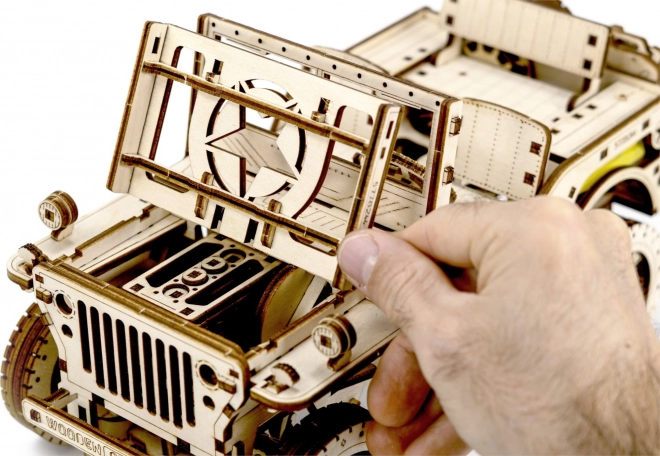 Puzzle 3D mașină de teren WOODEN CITY
