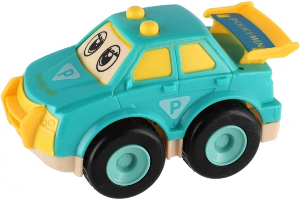 Vehicul din plastic cu inerție pentru copii