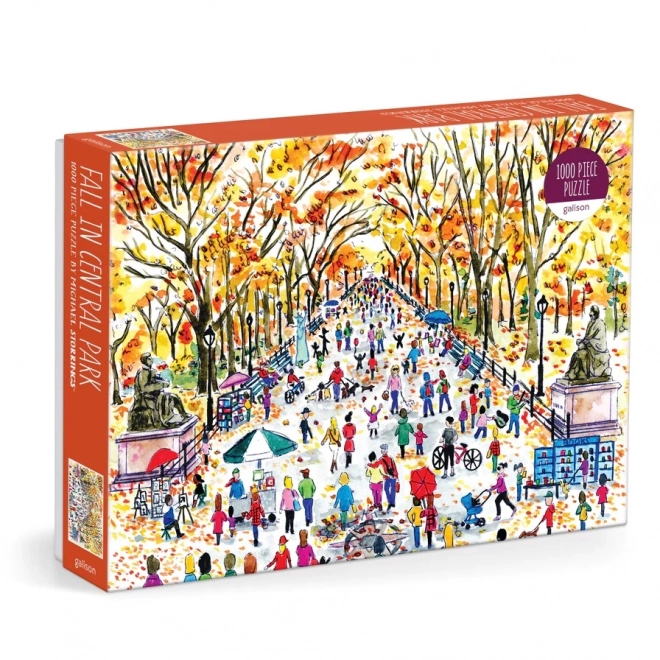 Puzzle Galison toamna în Central Park 1000 piese