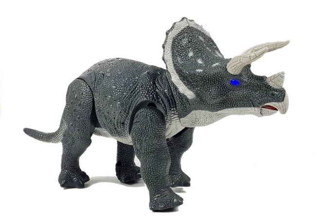 Dinozaur Triceratops pe baterii