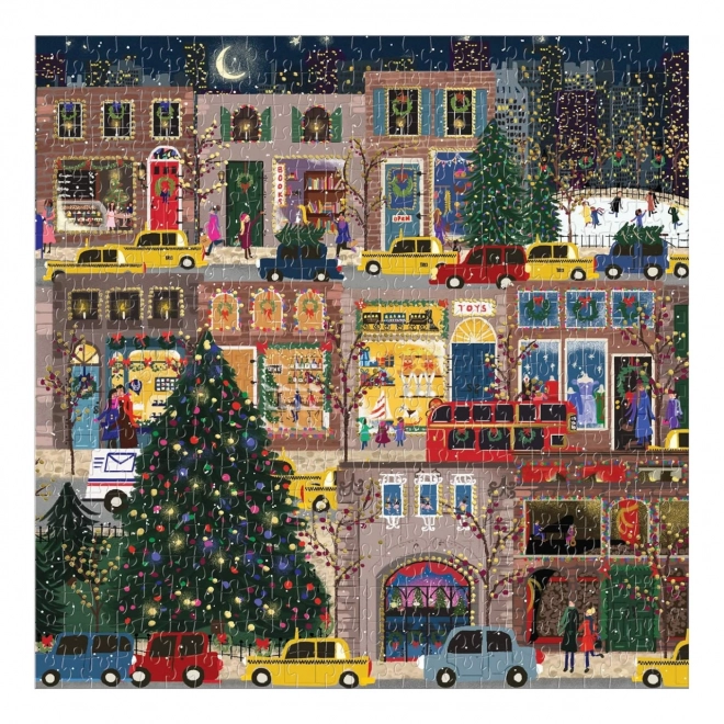 Puzzle Galison cu lumini de iarnă 500 piese
