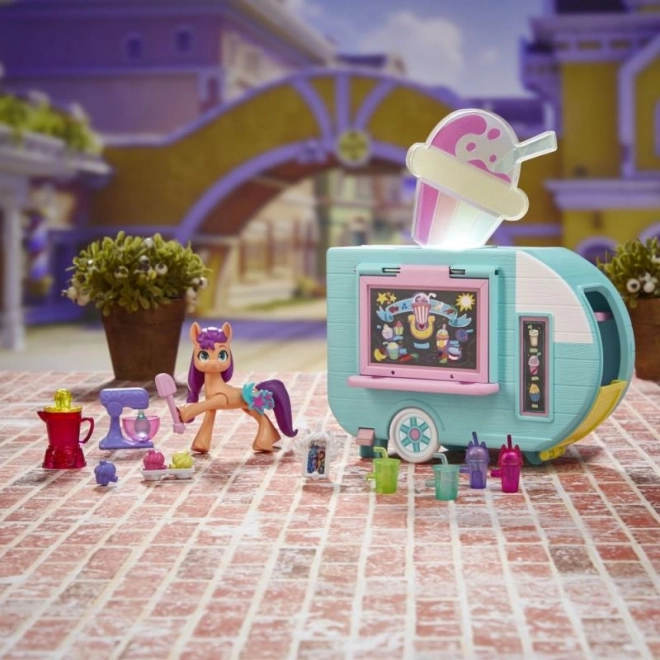 My little pony Sunny și camionul de smoothie-uri