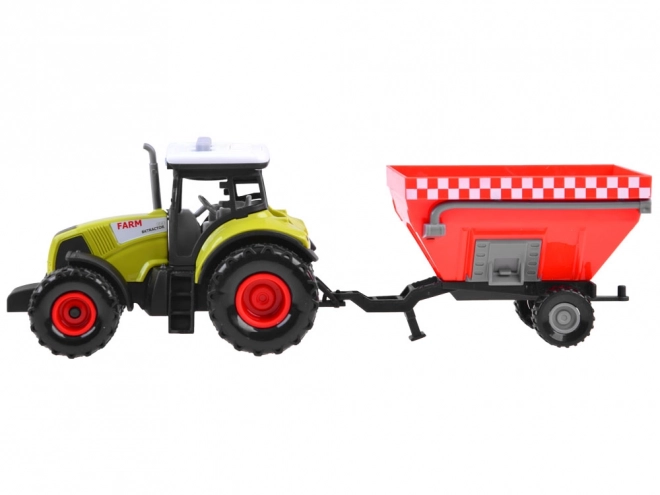 Set 3 x Tractor cu remorcă pentru fermier