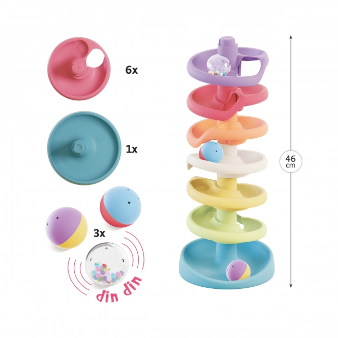 Quercetti Turnul Spiral Kulițe Play Eco+