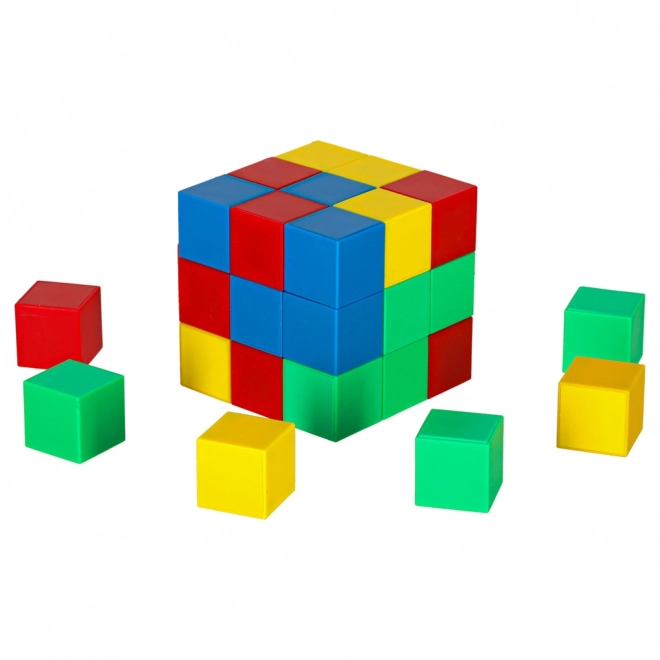 Blocuri magnetice cubice 32 de piese
