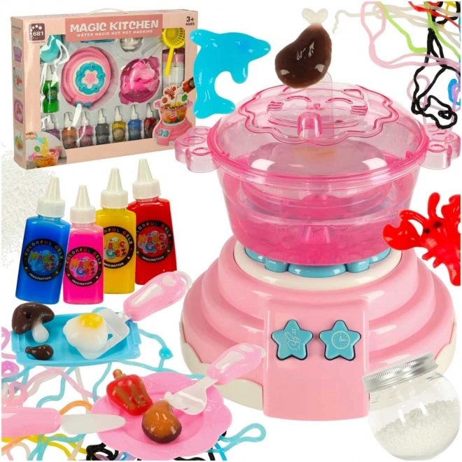 Bucătăria magică: Figurine magice cristaline 3D