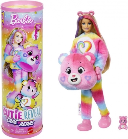 Barbie Cutie Reveal Ursuleții Îngrijitori Seria 2 Roz