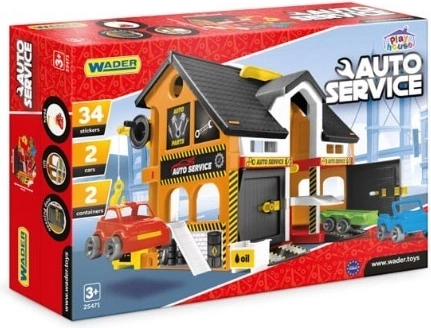 Play House service auto – atelier cu două etaje pentru copii