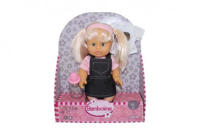 Păpușă Nena 36 cm cu tricou suplimentar
