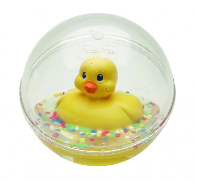 Jucărie de apă Fisher Price Rața în mingea de apă