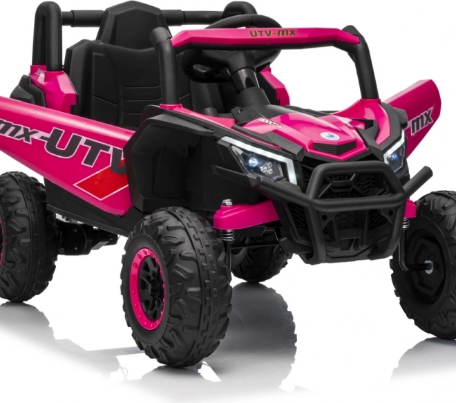 Automobil electric pentru copii Buggy Madman UTV-MX roz
