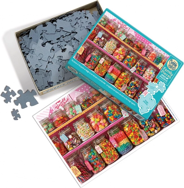 Puzzle de familie cu dulciuri COBBLE HILL 350 piese