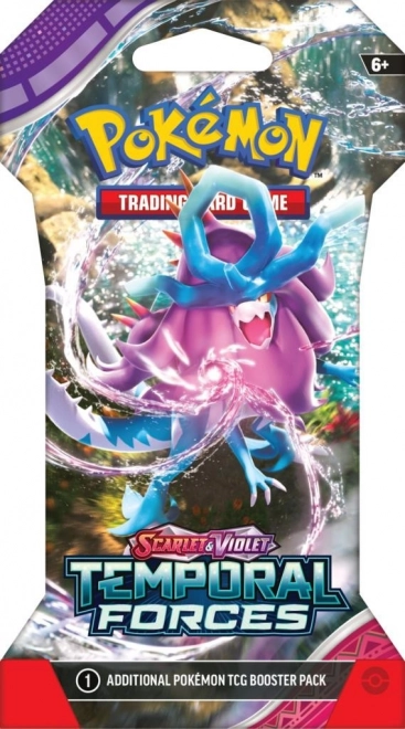 Pachet cărți Pokémon Temporal Forces Sleeved