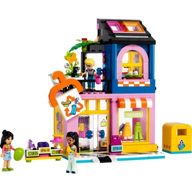 Lego Friends magazin pentru îmbrăcăminte second-hand