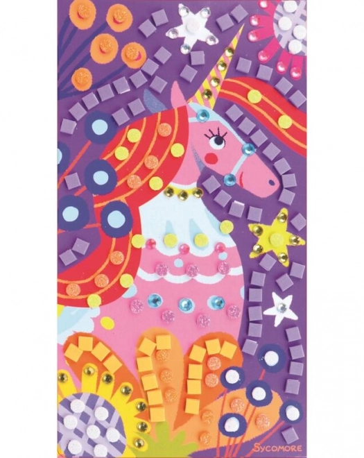 Mozaic Strălucitor - Unicorni
