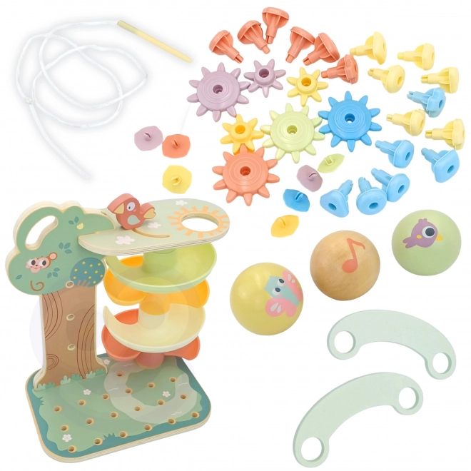 Arbore De Activități Montessori 4 În 1 Woopie Green