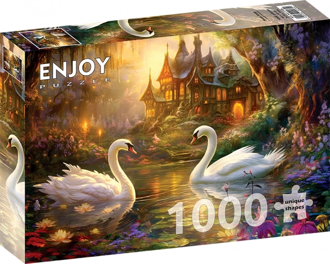 Puzzle Labută Cântec 1000 piese