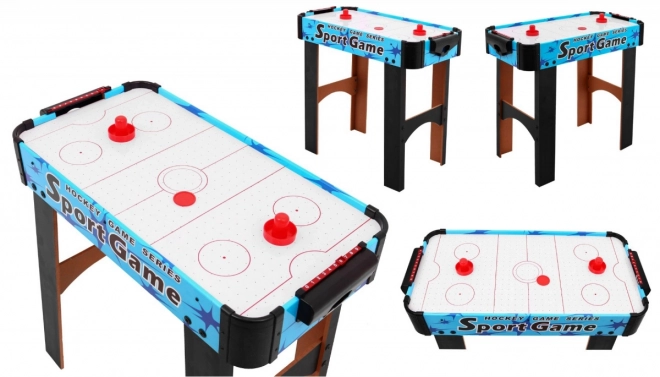 Masă de Air Hockey pentru copii albastră