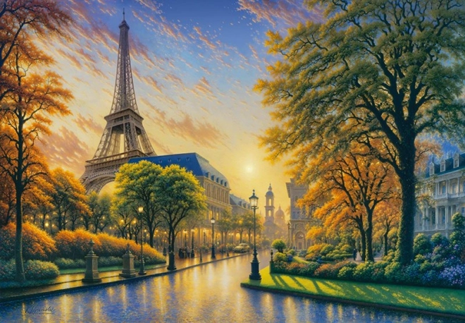 Puzzle Parisian Elegance 500 piese