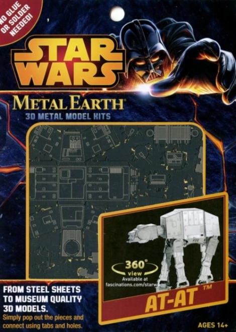 puzzle 3D METAL EARTH Star Wars: AT-AT