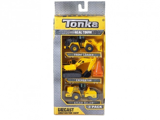 Set jucării de construcții Hasbro Tonka, 3 mașini