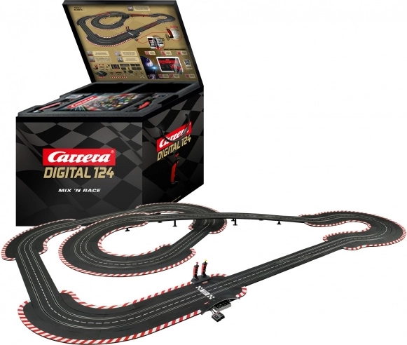 Pistă auto Carrera Digital 124 Mix and Race 13,9 m cu control wireless
