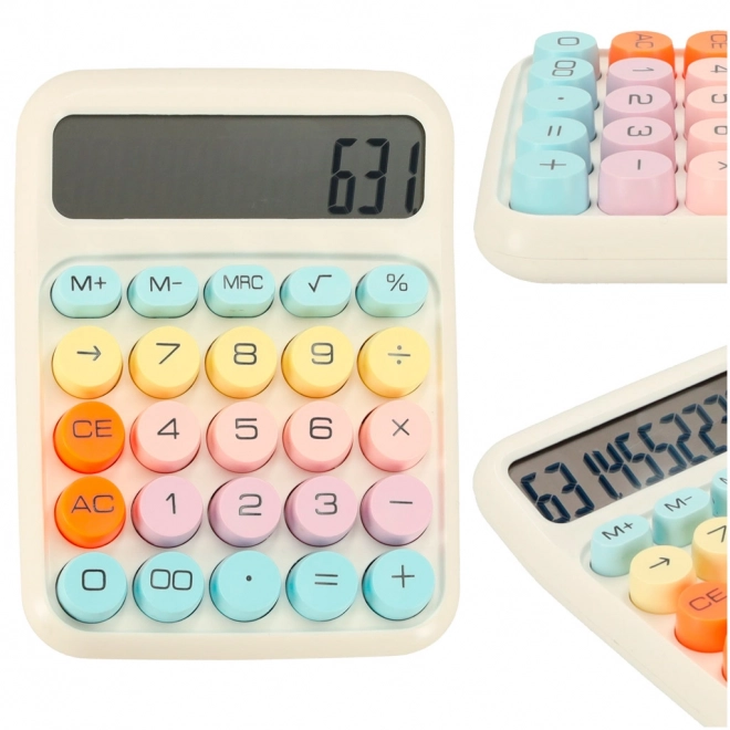 Calculator de birou cu butoane rotunde
