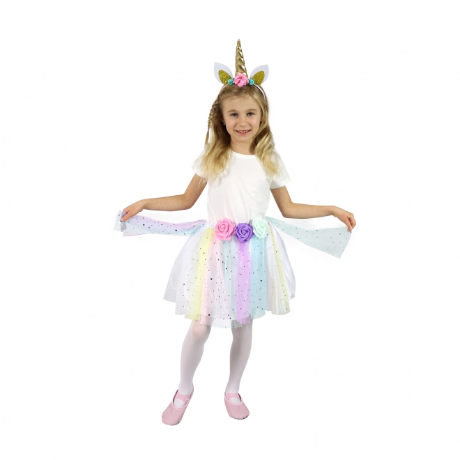 Costum fustă tutu Unicorn