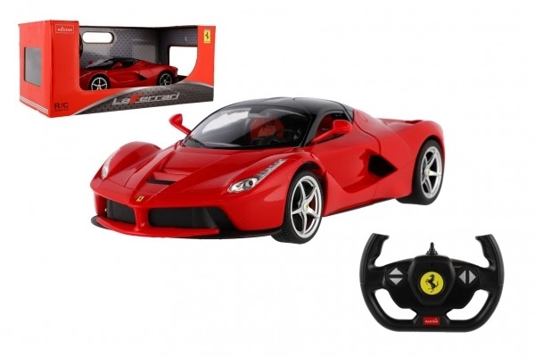 Mașină RC Ferrari Rastar roșie din plastic 32cm
