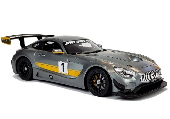 R/C mașină Mercedes-AMG GT3 Rastar 1:14 gri cu telecomandă