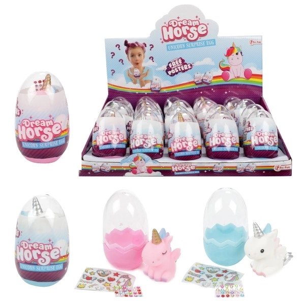 Ou cu surpriză unicorn din plastic