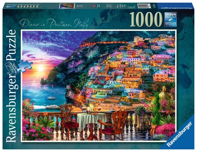 Puzzle Ravensburger Positano, Italia 1000 piese