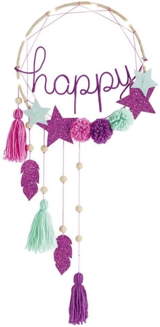 Lampa de vis cu lumini Happy Maxi deco