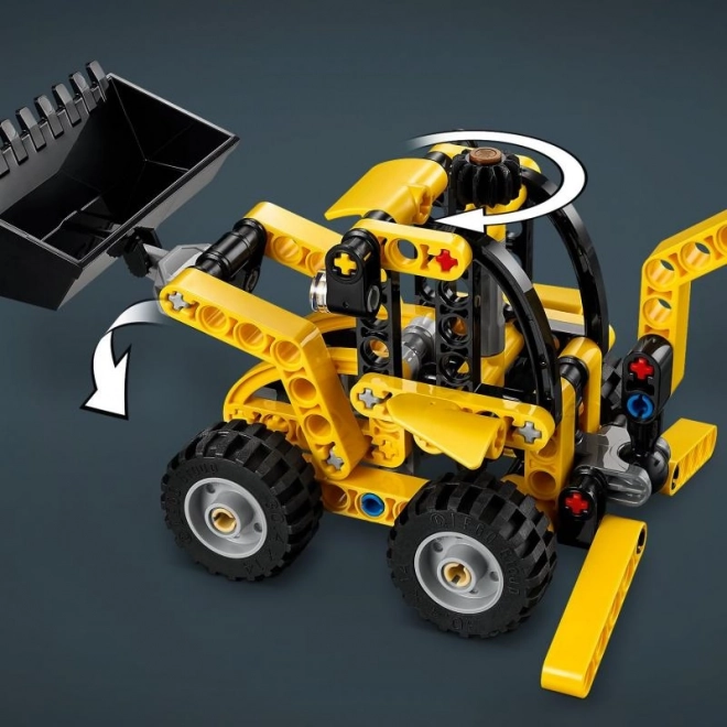 Mașină de construcții LEGO Technic pentru copii