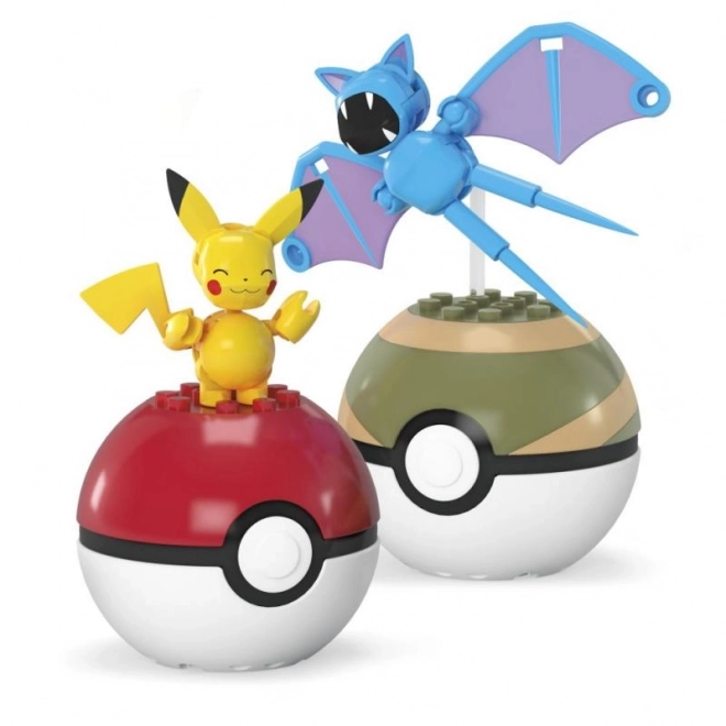 Pokéball cu Pikachu și Zubat de la MEGA