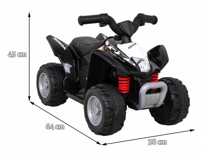 Quad electric pentru copii cu design Honda