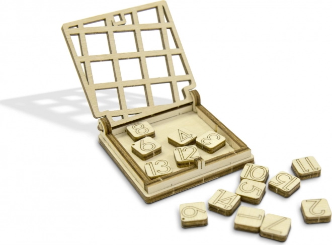 Puzzle 3D din lemn WOODEN CITY - joc mini tip 15