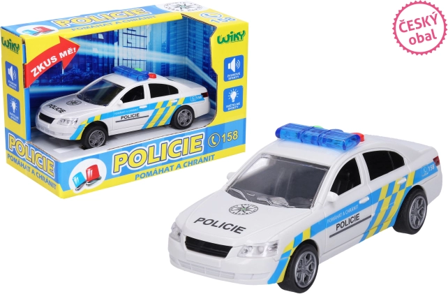 Mașină de poliție cu efecte