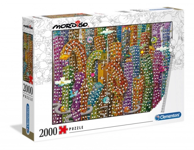 Puzzle Mordillo: Jungla 2000 piese