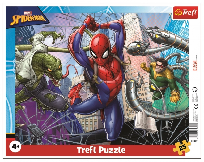 Puzzle Odważnicul Spiderman - 25 piese