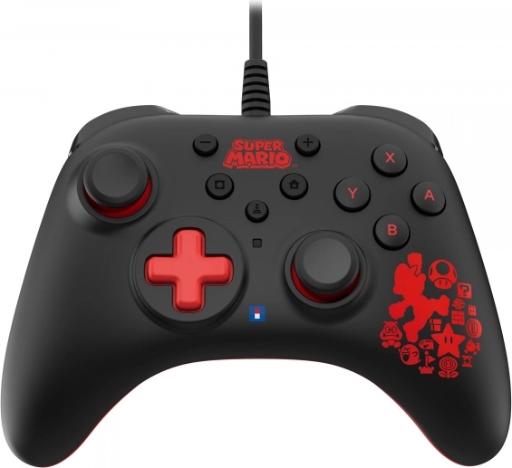 Controller cu fir Horipad Turbo pentru Nintendo Switch – Mario