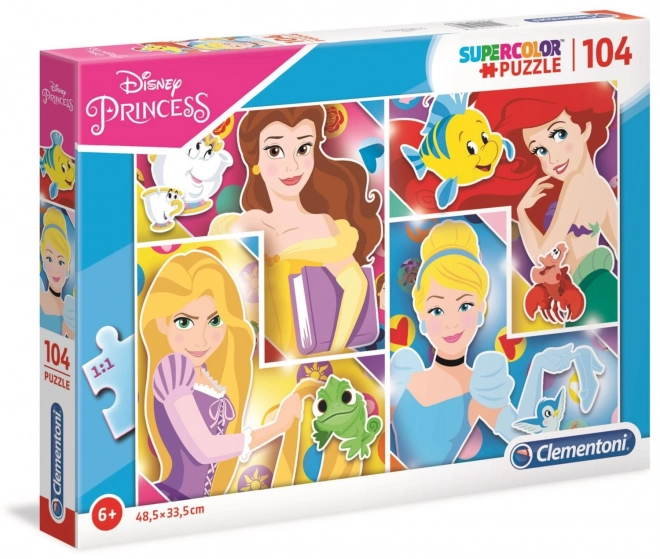 Puzzle Clementoni Disney Pricese și Prieteni 104 Piese