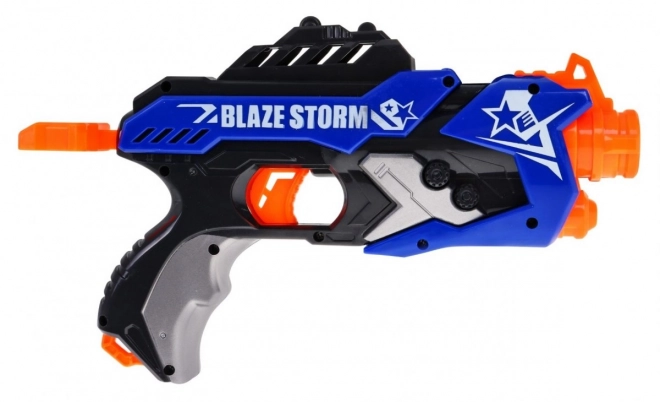 Pistol cu arcuri pentru copii Blaze Storm cu 5 proiectile din spumă