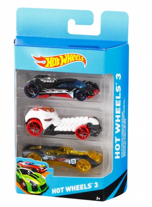 Set 3 mașinuțe Angličák Hot Wheels