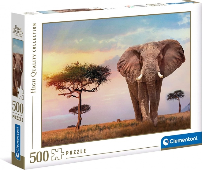 Puzzle Clementoni Apus de soare african 500 piese